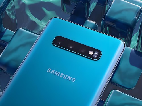 Smartphone samsung galaxy s10 - smartphone,